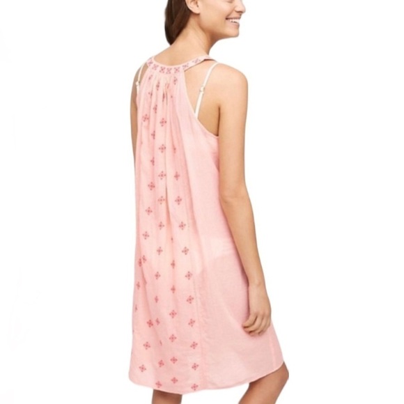NWT Anthropologie Mermaid‎ Women’s Desert Rose Beach Dress Peach Orange Small - Picture 2 of 13